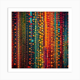 Abstract at Night Art Print