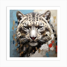 Snow leopard 1 Art Print