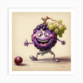 Grapes 2 Art Print