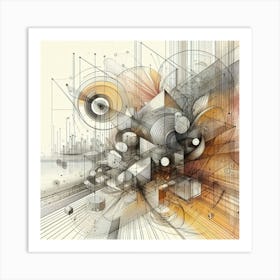 Abstract Painting 16 Art Print