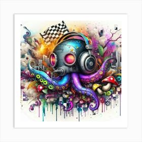 Octopus 12 Art Print