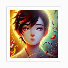 Kaida Zoya Children Closeup Portrait Art Print