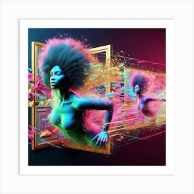 Afro-Futurism 6 Art Print