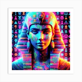 Cleopatra Portrait Artwork 83 Art Print