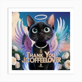 Thank You Jcoffee Lover Art Print