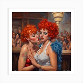 Sexy Women 1 Art Print