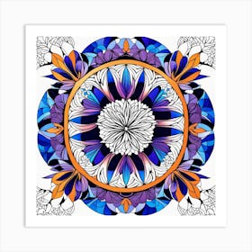 Mandala 62 Art Print