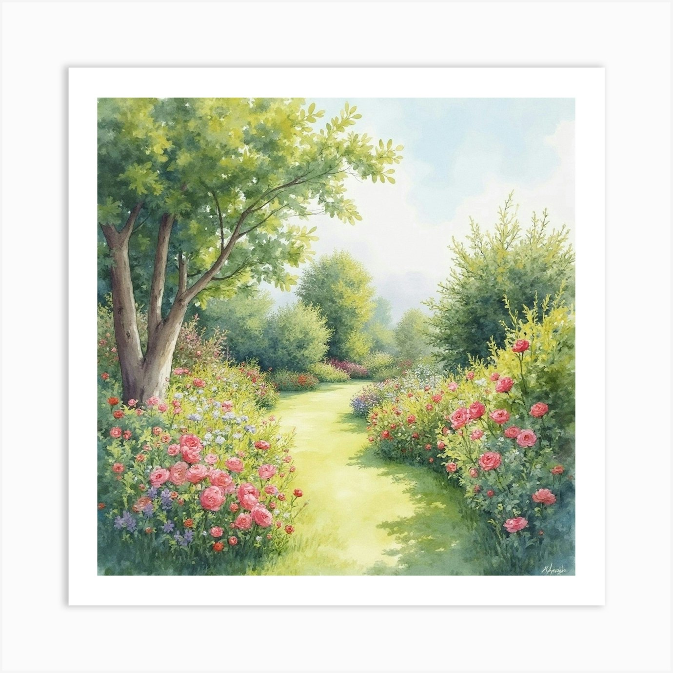 Plant a Garden Art Print Plant a Garden Art Print