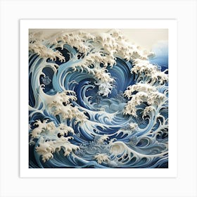 Great Wave 5 Art Print