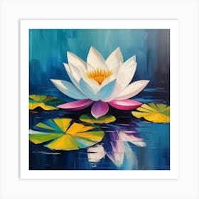 Lotus Flower Art Print