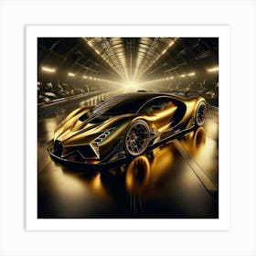 Bugatti Veyron 1 Art Print