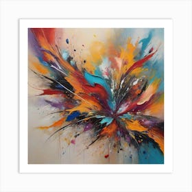 Abstract Painting 12 Art Print