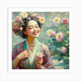 Chinese Woman Art Print