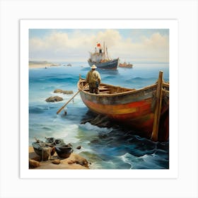 Fishing Boat Art Print