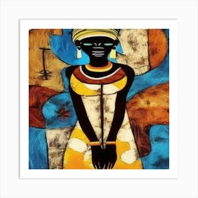 African Art #27 Art Print