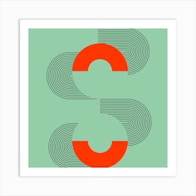 Mid-Century Arch 3 Art Print