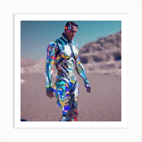 Futuristic Man 209 Art Print