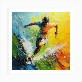 Runner Art Art Print