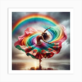 creater of rainbows Art Print