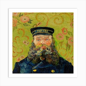 Postman With Beard Art Print