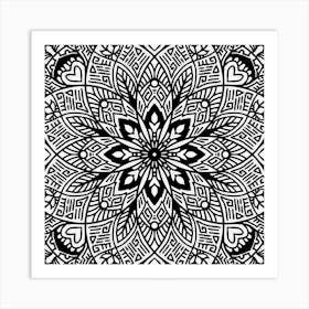 Full Page Mandala 08 Art Print