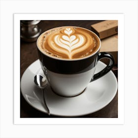 Coffee And Books Art Print