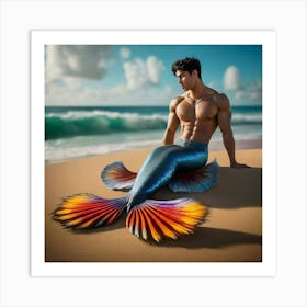 Mermaid 4 Art Print