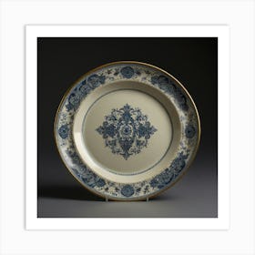 Default Create Unique Design Of Antique Plates 1 Art Print