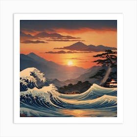 Great Wave Off Kanagawa Art Print