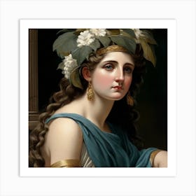 Greek Goddess 30 Art Print
