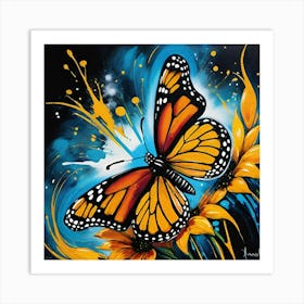 Monarch Butterfly 5 Art Print