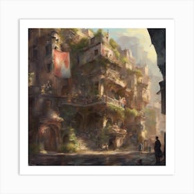 Cityscape Art Print