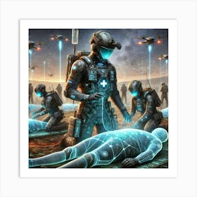 Field Medics Converted Art Print