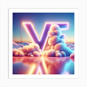 Heavenly Love Art Print