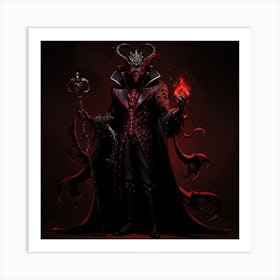 Demon 7 Art Print