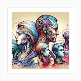 Future Of Humankind Art Print