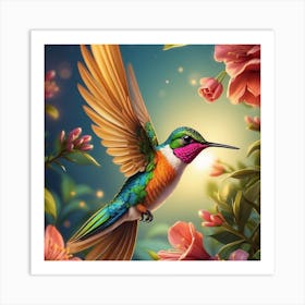 Hummingbird Art Print