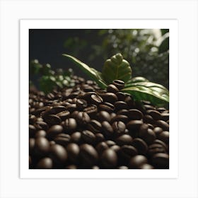 Coffee Beans 138 Art Print