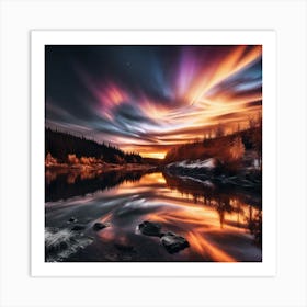 Aurora Borealis 113 Art Print