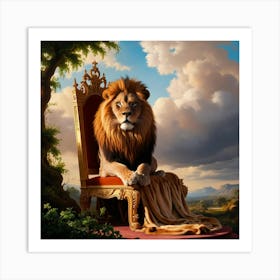 King Lion Affiche