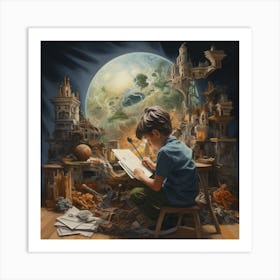 Child's Imagination Art Print