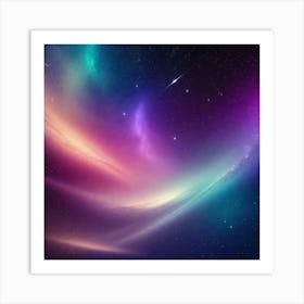 Galaxy Wallpaper 18 Art Print