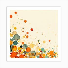 Abstract Circles 2 Art Print