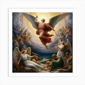 Angels Of The Lord Art Print