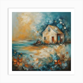 House By The Sea Art Print