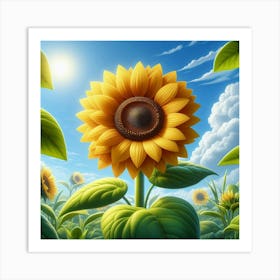 Sunflower 2 Art Print