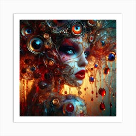 ATOMIC WOMEN 1 Art Print