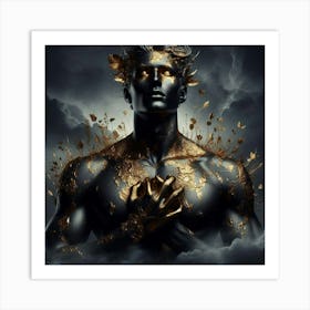 King Of The Gods Art Print