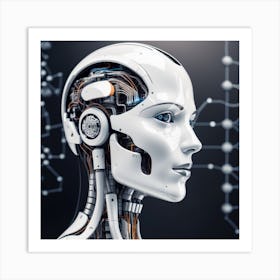 Robot'S Head 2 Art Print