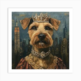 Regal Terrier 1 Art Print